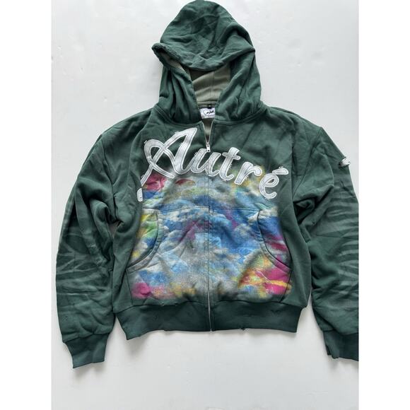 AUTRE GLOBAL“ Discernment “ Zip-Up Hoddie S - Picture 2 of 5